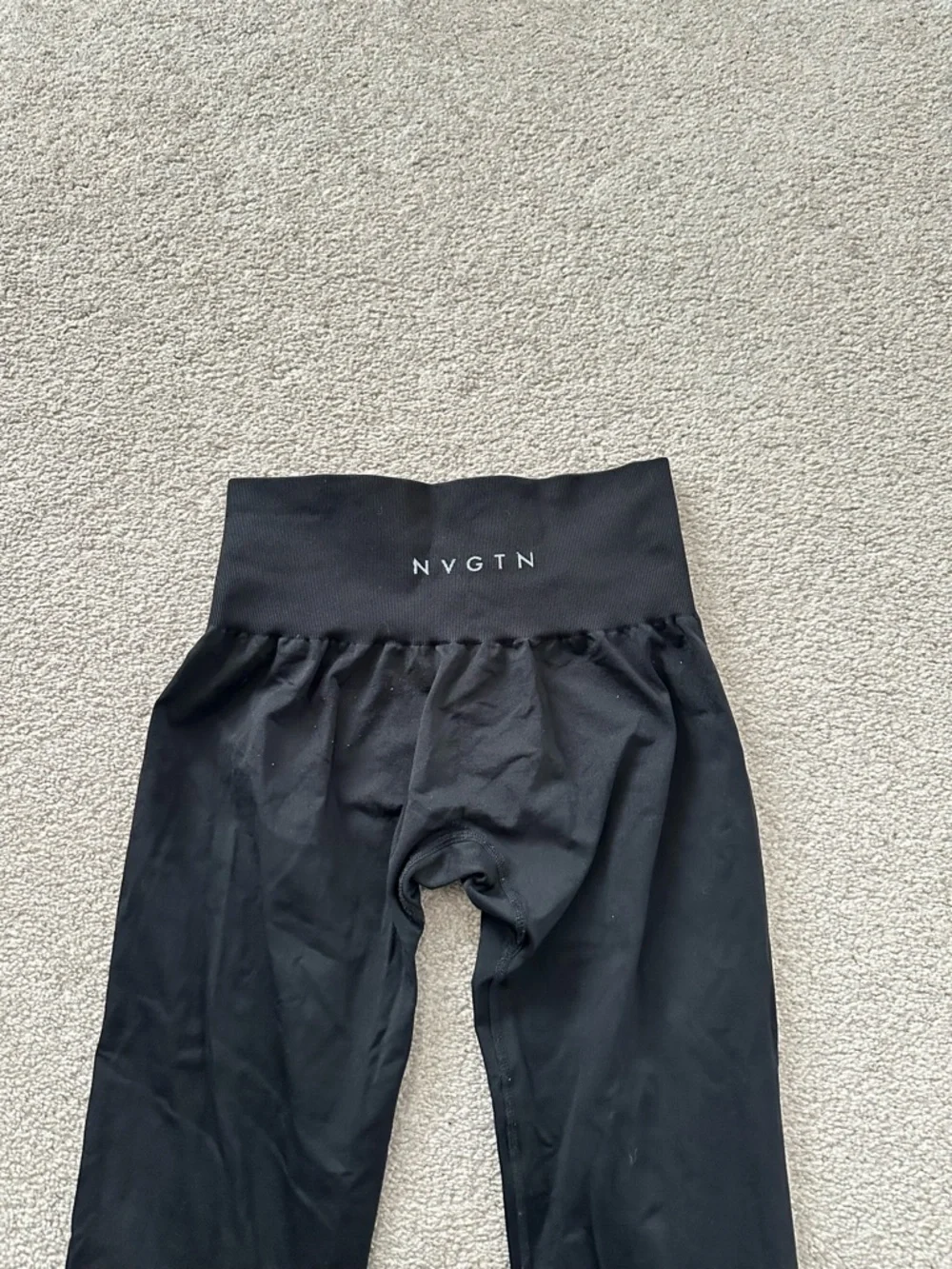 NVGTN Black High-Waist Leggings - Picture 5 of 6